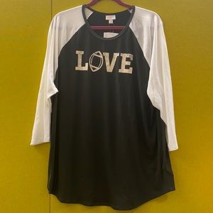 LLR Football “Love” Randy shirt